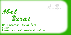 abel murai business card